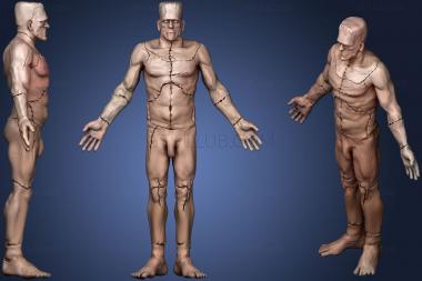 3D model Frankenstein 2 (STL)